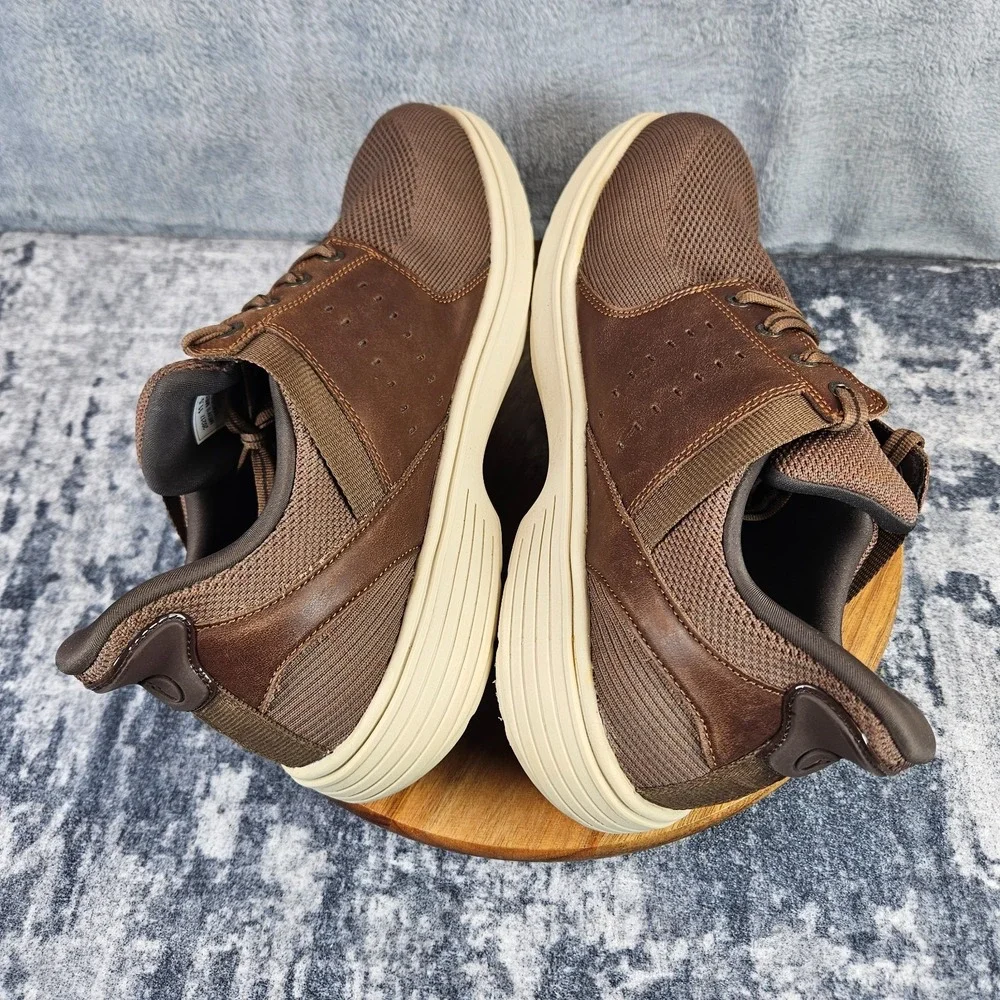 Orthofeet Siron 20217 Diabetic Orthopedic Shoes Walking Brown Mens Size 11.5 D
